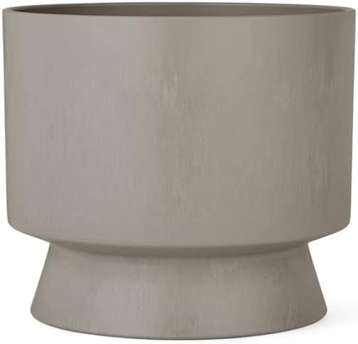 Rosendahl Recycled Flower Pot, Sand, 9.4" D x 8.3" H, Designed by Signe Wenneberg, Gift Box Included