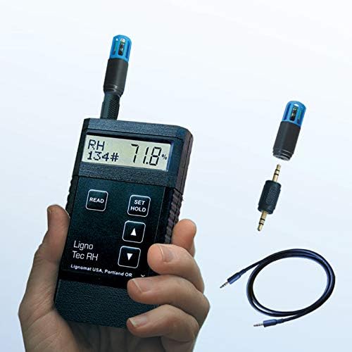 RH/KS Package - Concrete Moisture Meter for Concrete Slabs - Relative Humidity Measurement System - ASTM F2170 in-Situ Probe Method for Evaluating Moisture, Reusable RH BluePeg Probes