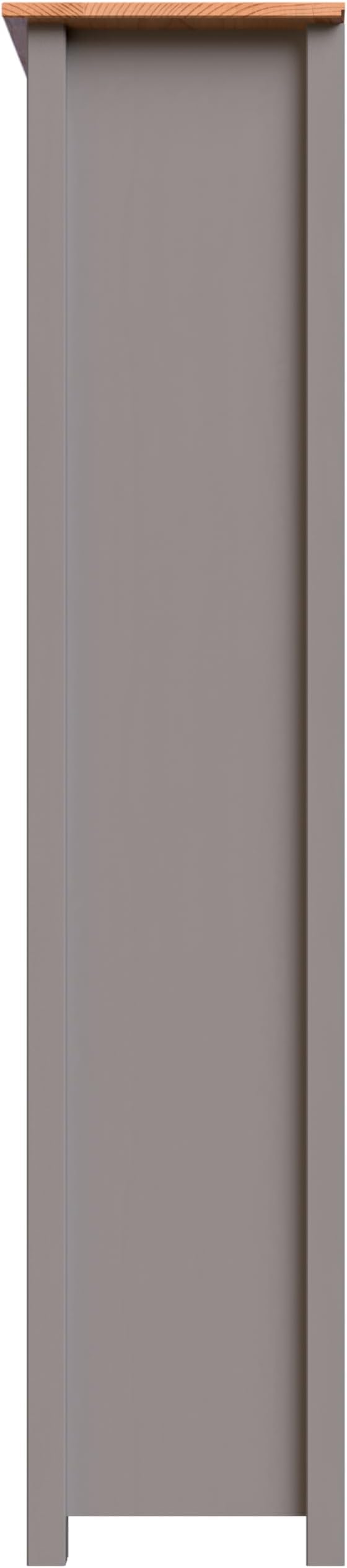 From the Tree Furniture Solid Pine Wood Bookcase – Tall Bookshelf with 4 Adjustable Shelves for Home, Office & Kids Room