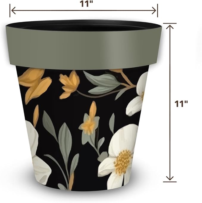 Briarwood Lane Elegant Flowers Medium Planter