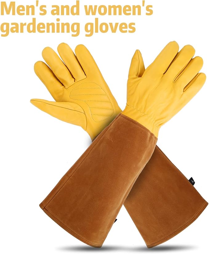 Rose Pruning Gloves for Women/Men,Long gardening Gloves Roses/Gardening/Logging/Farm/Cactus
