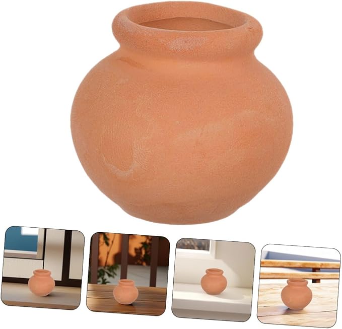 Mini Terracotta Succulent Pot Breathable Clay Planter for Indoor Outdoor Gardening DIY Crafts Home Decor