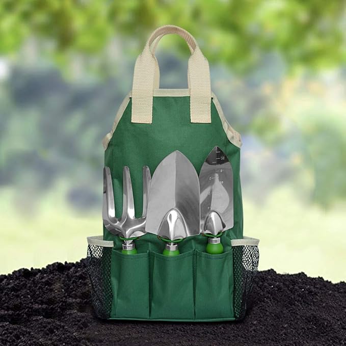 GardenHOME 11-Piece Gardening Tool Set – Garden Kit with Tote Bag, Apron & Accessories, Perfect Gardening Gifts for Women, Moms, and Beginners