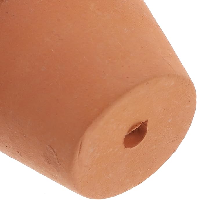 Milisten Mini Red Clay Pots for Succulents 2Pcs Small Terracotta Planters Vintage Style Indoor Garden Craft Dollhouse Planter