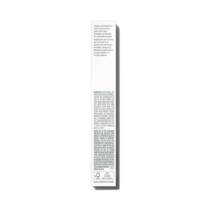 Well People Expressionist Lengthening Mascara, Mascara For Long, Nourished Lashes, Smudge- and Transfer-Resistant Formula, Vegan & Cruelty-free, Black