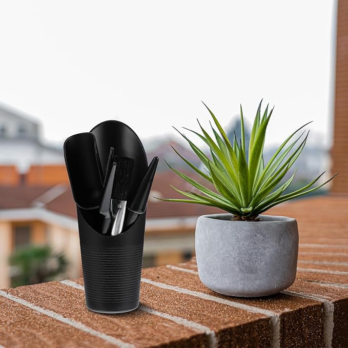 5pcs Succulent Gardening Tool Mini Hand Transplanting Tools for Indoor and Outdoor Plants Ergonomic Design Portable Gardening Accessory for Weeding Digging Pruning