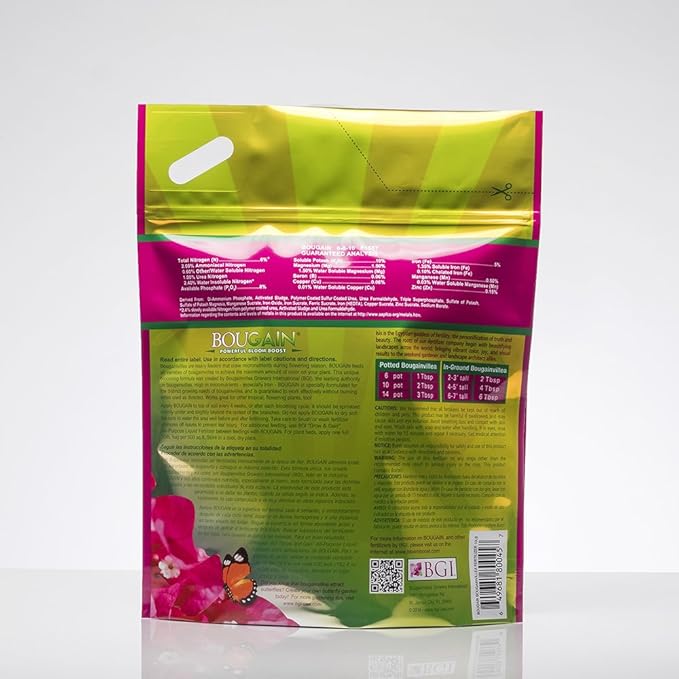 BGI Fertilizers BOUGAIN, Bougainvillea Fertilizer, 10lb Bag