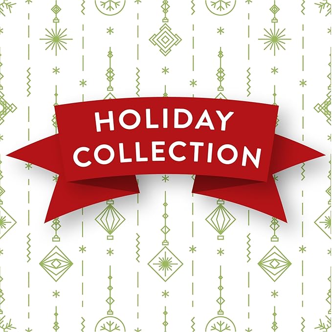 Wild Interiors Green Circle Growers 6-Pack Live Red Poinsettia Plants in 6-Inch Grower Pots with Silver Decorative Covers – Festive Holiday Houseplants for Seasonal Home Décor & Gifting