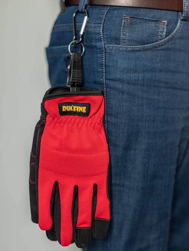 High Performance Work Gloves For Men(3 Pairs Pack), High Dexterity Touch Screen For Multipurpose,Excellent Grip (Medium)