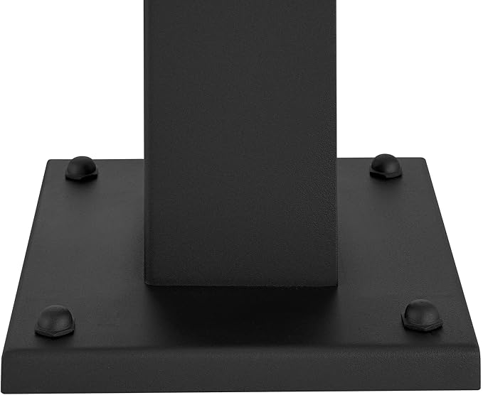 John Timberland Cantwell 76" High Black Outdoor Light Post