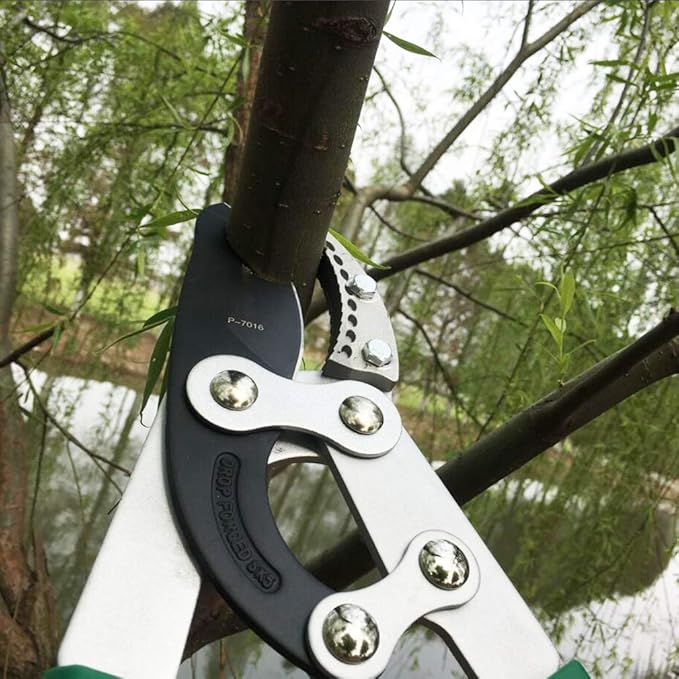 SK5 High-Performance Compound Action Anvil Lopper,Chops Thick Branches with Ease,2 Inch Cutting Capacity,28inch-40inch Telescoping Lopper, Tree Trimmer with Sturdy&Comfortable handle(A)
