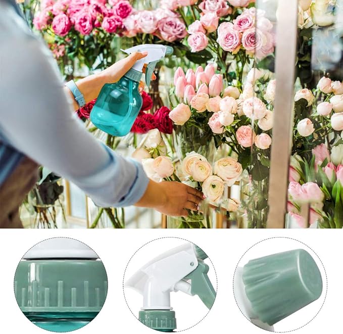 Garden Tools Set with 3 Aluminum Gardening Tools, 1 Pruning Shear, 1 Mister Spray Bottle, 1 Foam Kneeler,1 Garden Gloves with Claws and 1 Gardener Bag, Gifts for Mom Dad