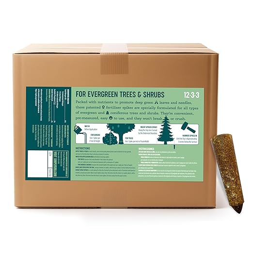 Fertilizer Spikes for Evergreen Trees & Shrubs (72 Spikes - 18.0 Lbs)