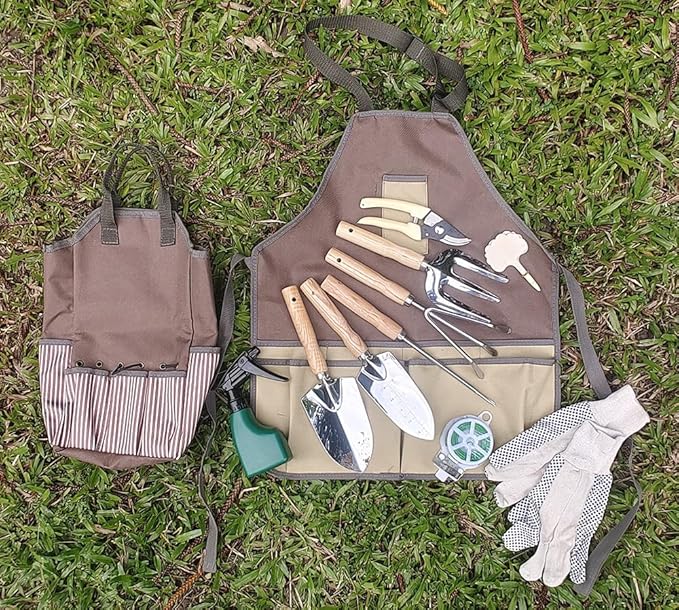 Gardening Apron - Tool Bags & Aprons Tote Storage Bag with Pockets Tool Apron Practical Gardening Gifts for Men
