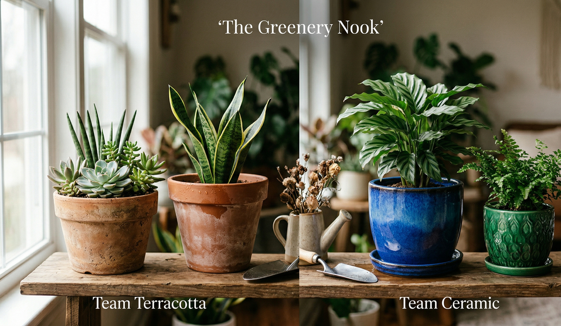 Terracotta vs. Ceramic: Which Material is Right for Your Plant?
