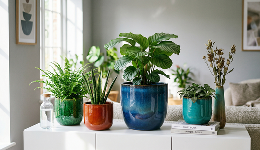 Ceramic Glazed Pots: Adding a Pop of Color and Shine to Your Home