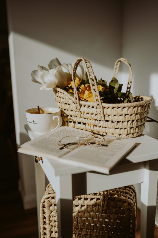 Small Space Gardening: Hanging Woven Baskets for Your Plants