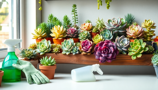 Succulent Care 101: Mastering the Art of Growing Low-Maintenance Indoor Plants