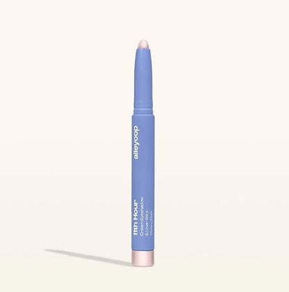 ALLEYOOP 11th Hour Waterproof Cream Eyeshadow Stick – Long-Lasting Eye Shadow Pencil & Eyeliner, Cream to Powder Stick & Highlighter – Smudge-Proof Eyeshadow Shimmer, Victory Blush Shimmer