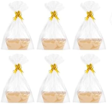 6PACK Kraft Baskets For Gifts Empty
