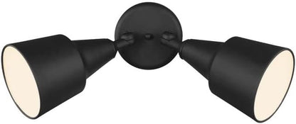 Generation Lighting 8560702-71 Large-Sized Outdoor Flood Light Adjustable Swivel Aluminum Flood Light, 2-Light 240 Total Watts, 13" H x 23" W, Antique Bronze