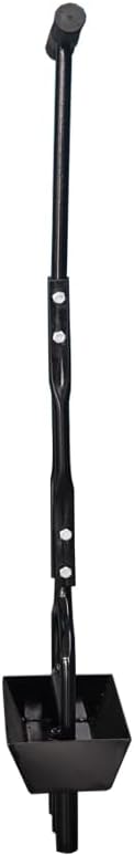 LANDY Attachments Manual Lawn Aerator with Tray & 3 Hollow Slots Manual Soil Corer Collector Lawn