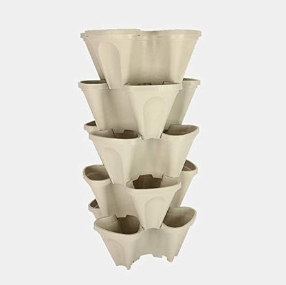 Large Stackable Planters (Stone)