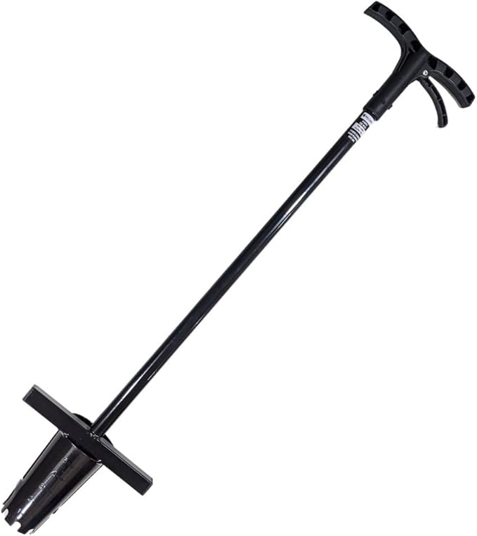 Walden Backyards Perfect Planter - Long Handle Bulb Transplanter for Planting Flowers - Heavy Duty Garden Tool for Digging & Refilling Holes