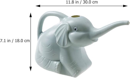 2pcs 2pcs Watering Can with Long Spout for Indoor Outdoor Plants Lightweight Ergonomic Handle Cute Animal Shape Garden Watering Kettle in Blue