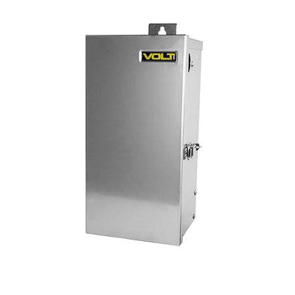 VOLT 300W Clamp Connect Low Voltage Transformer with Digital Timer for Landscape Lighting