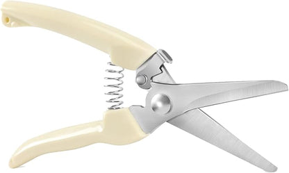 garden scissors, pruning shears for gardening, lightweight plant clippers, for hedge, bonsai, floral, small stem, orchard and vegetable, 1 pack