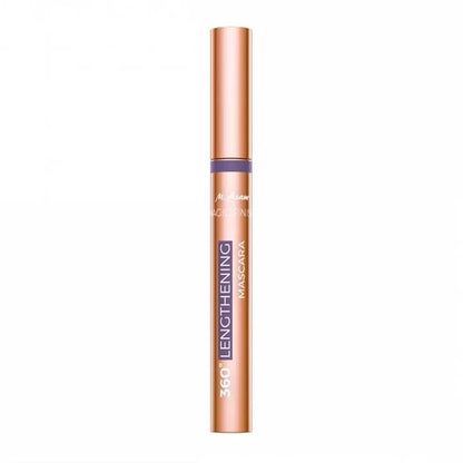 M. Asam MAGIC FINISH 360° Lengthening Mascara Deep Black - Mascara with extra narrow brush, captures even the finest hairs, eye make-up with lengthening effect, definition & curl, 0.23 Fl Oz