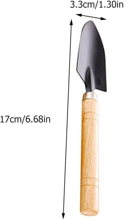 10pcs Succulent Planting Tool Set Mini Gardening Hand Tools for Potted Plants Bonsai Transplanting Kit Shovel and Rake for Indoor and Outdoor Use