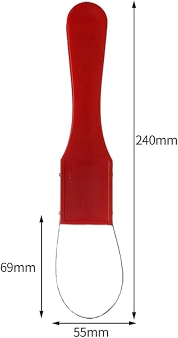 Garden Bandit Hand Loop Weeder Tool - Ergonomic Root Remover with Stainless Steel Loop, Portable Gardening Tool for Weeding & Loosening Soil, Handheld Weeder (24cm)