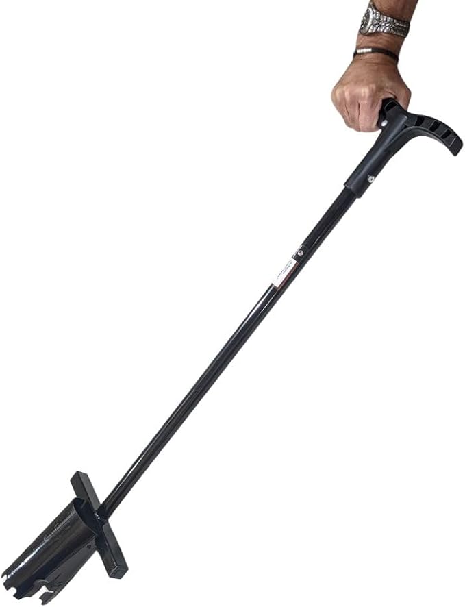 Walden Backyards Perfect Planter - Long Handle Bulb Transplanter for Planting Flowers - Heavy Duty Garden Tool for Digging & Refilling Holes