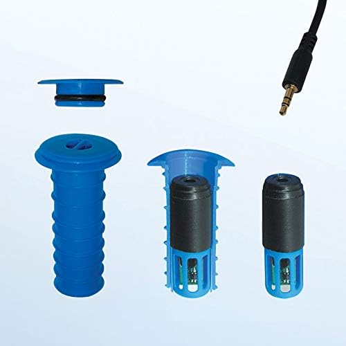 RH/KS Package - Concrete Moisture Meter for Concrete Slabs - Relative Humidity Measurement System - ASTM F2170 in-Situ Probe Method for Evaluating Moisture, Reusable RH BluePeg Probes