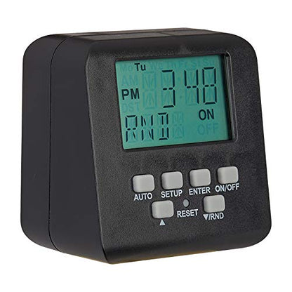 VOLT 300W Clamp Connect Low Voltage Transformer with Digital Timer for Landscape Lighting