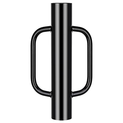 Gtongoko 18LB T Post Driver with Handles Heavy Duty Fence Post Driver Post Pounder for T-Posts，U Channel，Metal Post and Sign Post Pole Driver Tool,17 Inch Black