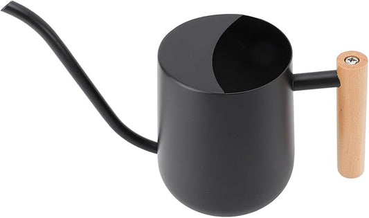 YOUTHINK Stainless Steel Watering Can for Indoor Plants, Modern Decorative Watering Pot with Long Spout 1000ml for Houseplant Office Potted Plants