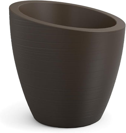 Mayne 8879-ES Modesto 20in Round Patio Planter, Espresso