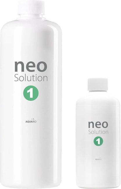 Plant Fertilizer for Aquarium Plants - Liquid Fertilizer with Nitrogen, Phosphorus, Potassium, Magnesium to Promote Growth & Photosynthesis in Aquatic Environments - Neo Solution 1, 300ml