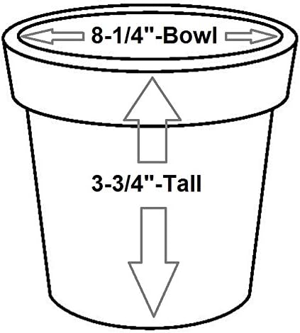 Robert Allen MPT02008 Laurel Series Metal Planter Flower Pots, 8", Lagoon