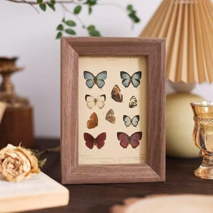 Forest Plant Wall Collage Kit Aesthetic Pictures, 30pcs Retro Cottagecore Room Decor, Cute Photo Collage Posters for Room Aesthetic, Vintage Botanical Posters 4"x6" for Dorm, Bedroom, Teen, Girls