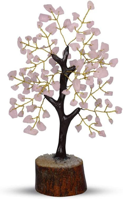 Rose Quartz Money Tree, Crystal Quartz Tree, Spiritual Gifts For Women, Rose Quartz Crystals, Crystal Healing For Beginners, Money Tree Crystal, Reiki Supplies, Spiritual Gifts, Pink Office Decor