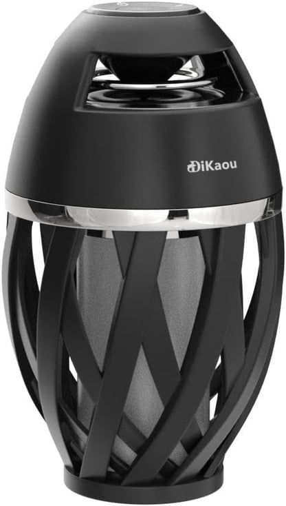 Led Flame Speaker, Torch Atmosphere Bluetooth Speakers&Outdoor Portable Stereo Speaker with HD Audio and Enhanced Bass,LED flickers Warm Yellow Lights BT4.2 for iPhone/iPad/Android