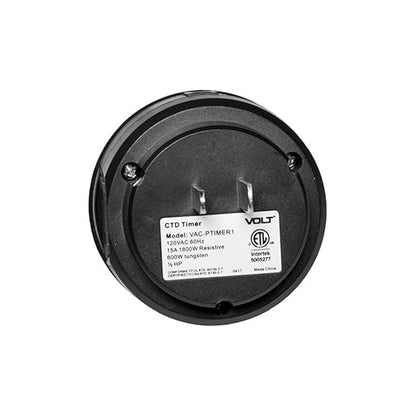 VOLT 300W Clamp Connect Low Voltage Transformer with Timer/Photocell for Landscape Lighting