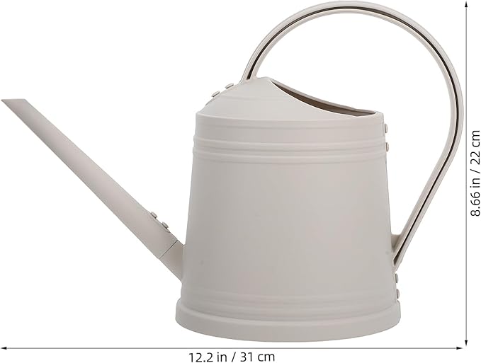 Small Indoor Watering Can for Houseplants 1.8L Plastic Watering Pot with Long Spout for Balcony and Indoor Gardening