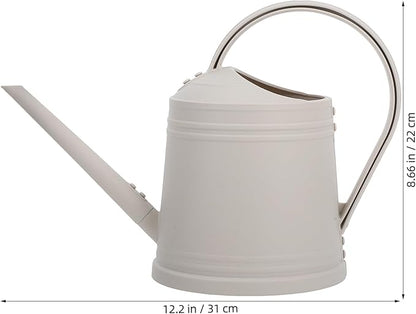 Small Indoor Watering Can for Houseplants 1.8L Plastic Watering Pot with Long Spout for Balcony and Indoor Gardening