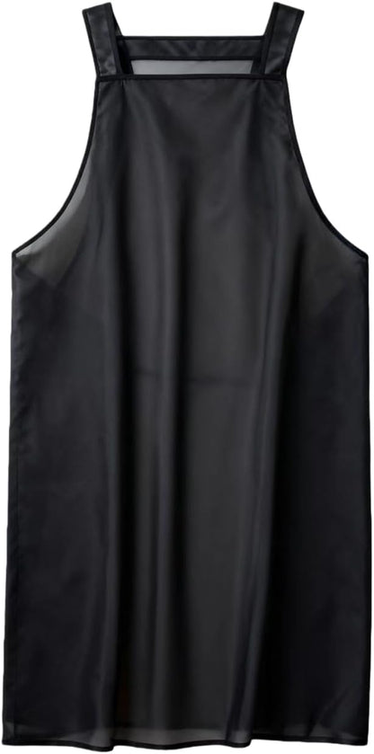 JDSWANLA Waterproof Apron, Environmentally Friendly TPU Oil Resistant Apron,Suitable for Families Gardening Coffee Shops Art Studios Hair Salons shops Barbecue Suitable for Both Men and Women