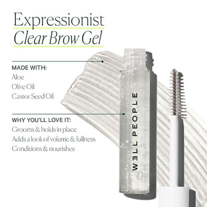 Well People Expressionist Brow Pencil, Defining Brow Pencil For A Natural Finish, Ultra-fine Tip For Total Precision, Vegan & Cruelty-free, Taupe (Pack of 2)